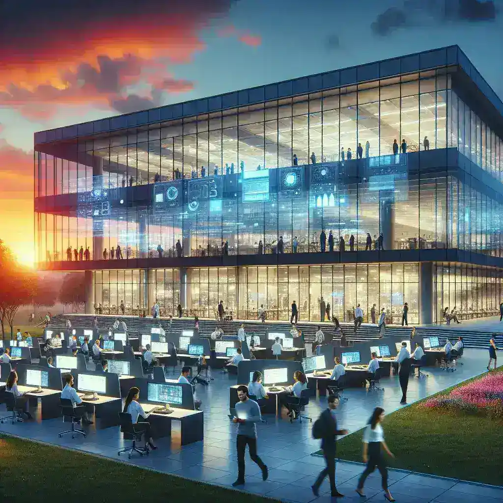 "Visualisasi kolaborasi antara Oracle dan Kominfo untuk pengembangan pusat AI-Cloud publik skala besar yang direncanakan diluncurkan pada kuartal III 2025 di Indonesia."