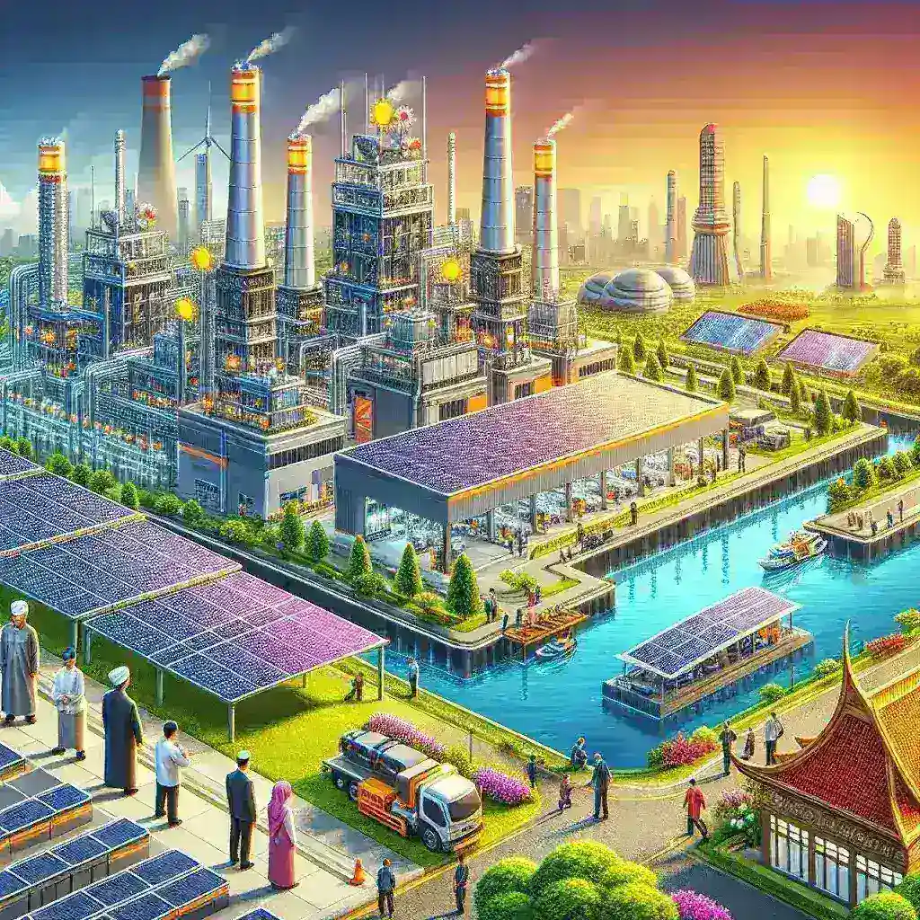 "Indonesia aims for 50 GWh annual EV battery production by 2032, showcasing its commitment to sustainable energy and electric vehicle innovation."