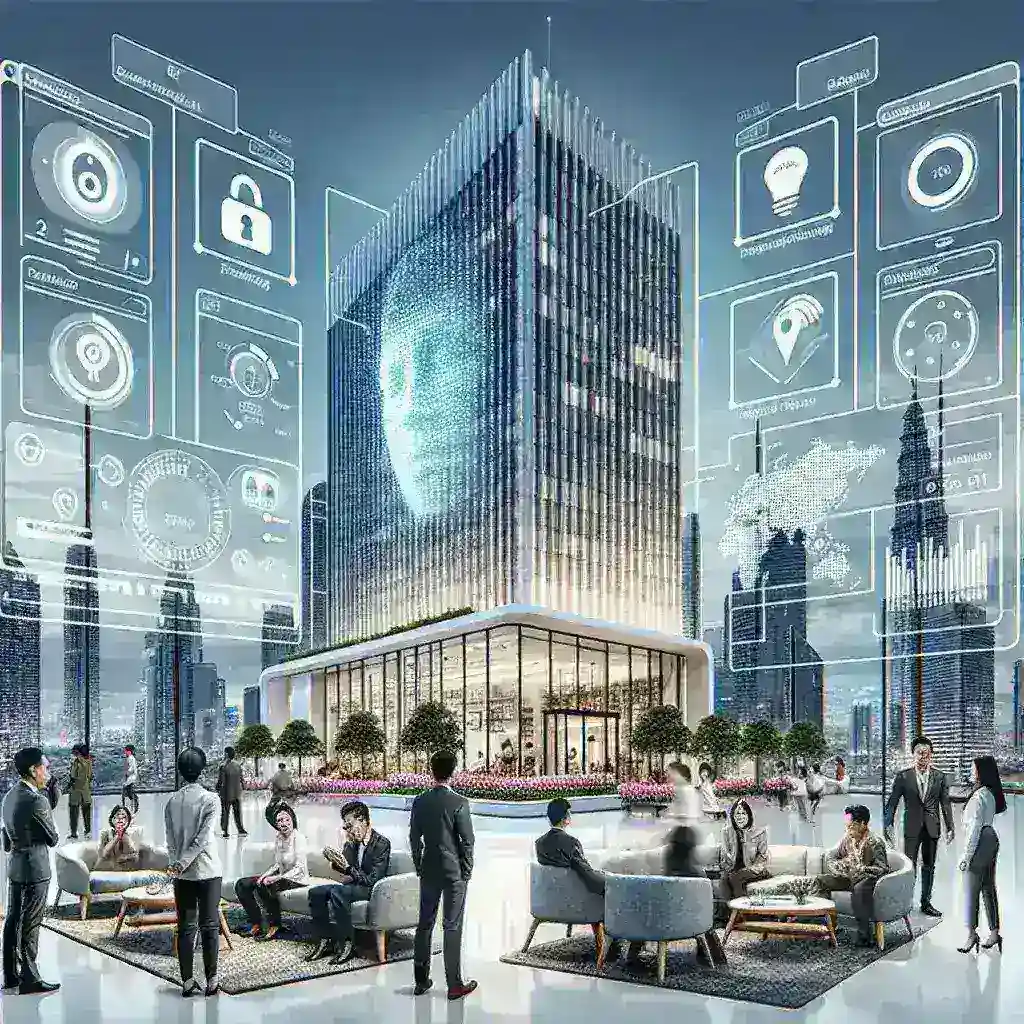 "Smart building monitoring system by Startup AI Indonesia showcased in innovative technology demonstration"